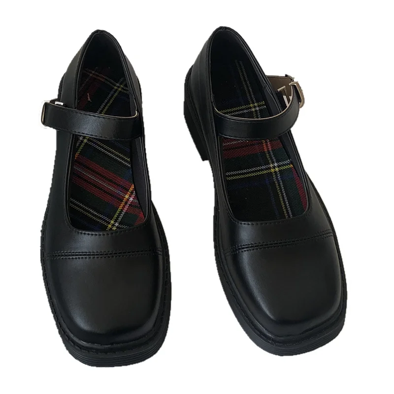 

Women Shoes Autumn Oxfords Shallow Mouth Round Toe Modis Casual Female Sneakers All-Match British Style Flats Fall Leather Summe