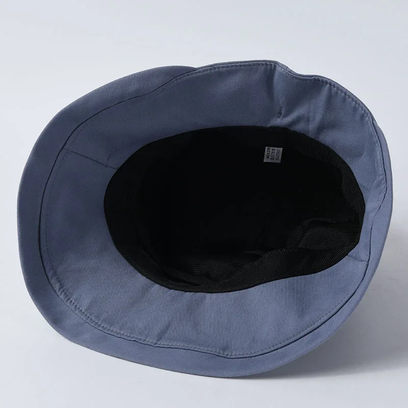 

Autumn new style before long after short fisherman hat lady literature and art pure color joker basin hat cloth hat wholesale