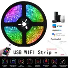 Светодиодсветильник лента RGB SMD 5050 с поддержкой Wi-Fi и USB