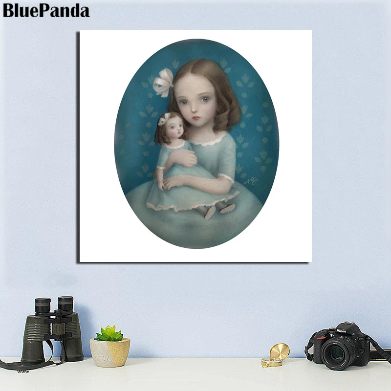 Художественный постер с изображением часа николетты Ceccolies картины на холсте