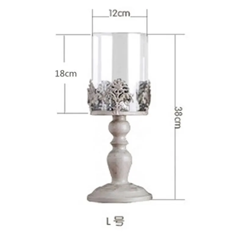 Визуальный сенсорный Европейский подсвечник фонарик украшение для дома свадьбы