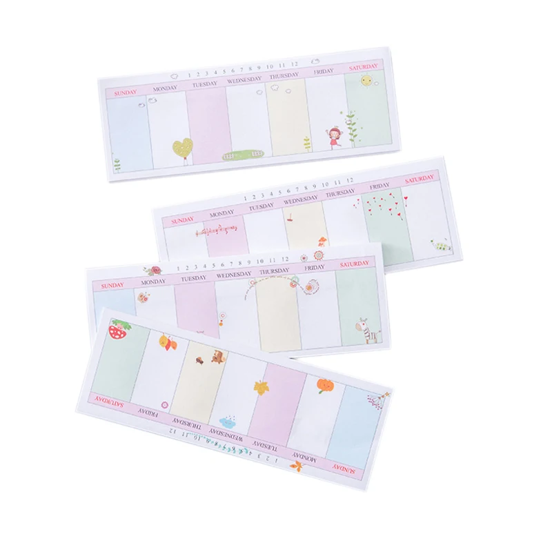 Стикеры для заметок еженедельных планировок записей и наклейки 1 шт. | Дом сад