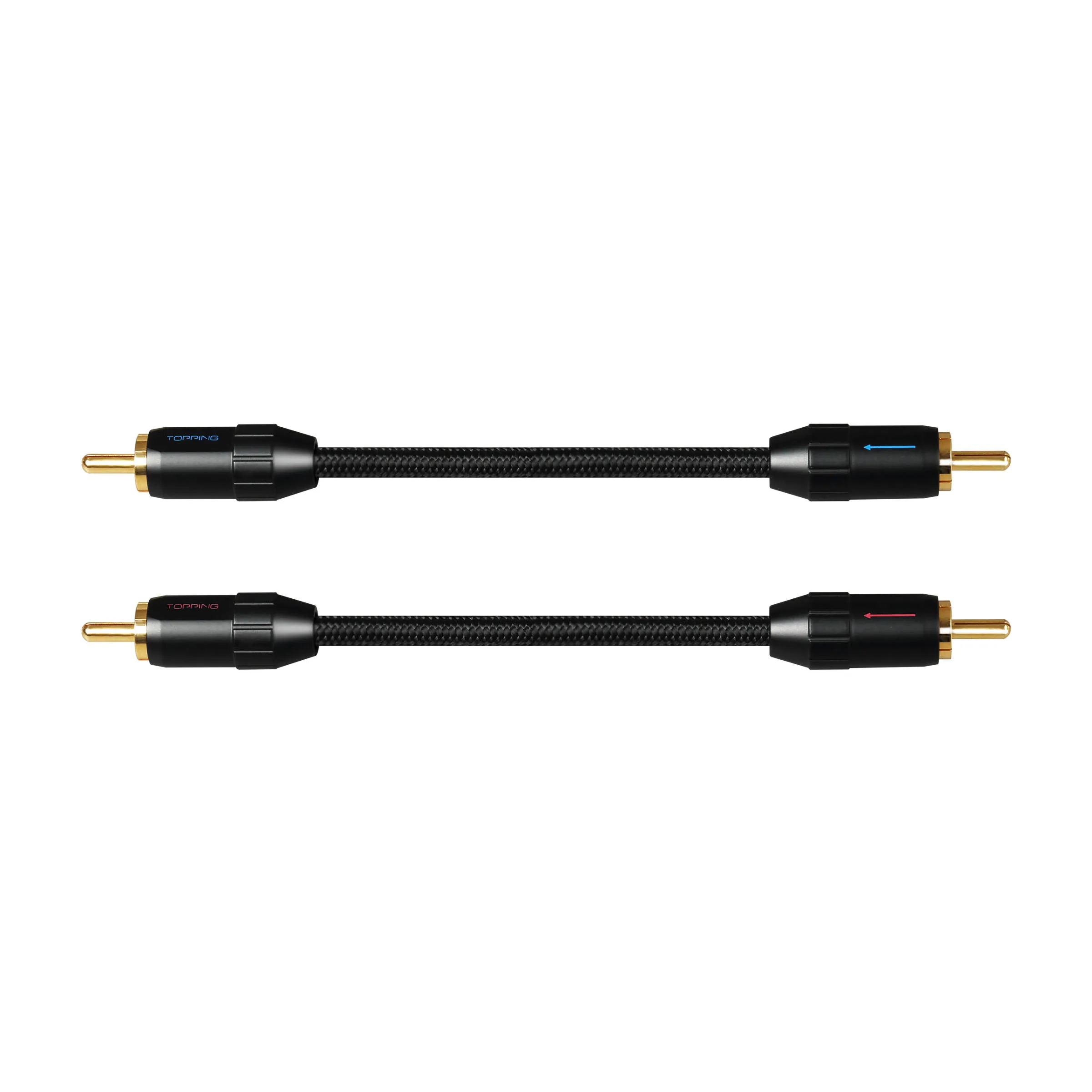 TOPPING TCR2 6N однокристальный Медный позолоченный Профессиональный аудиокабель RCA |
