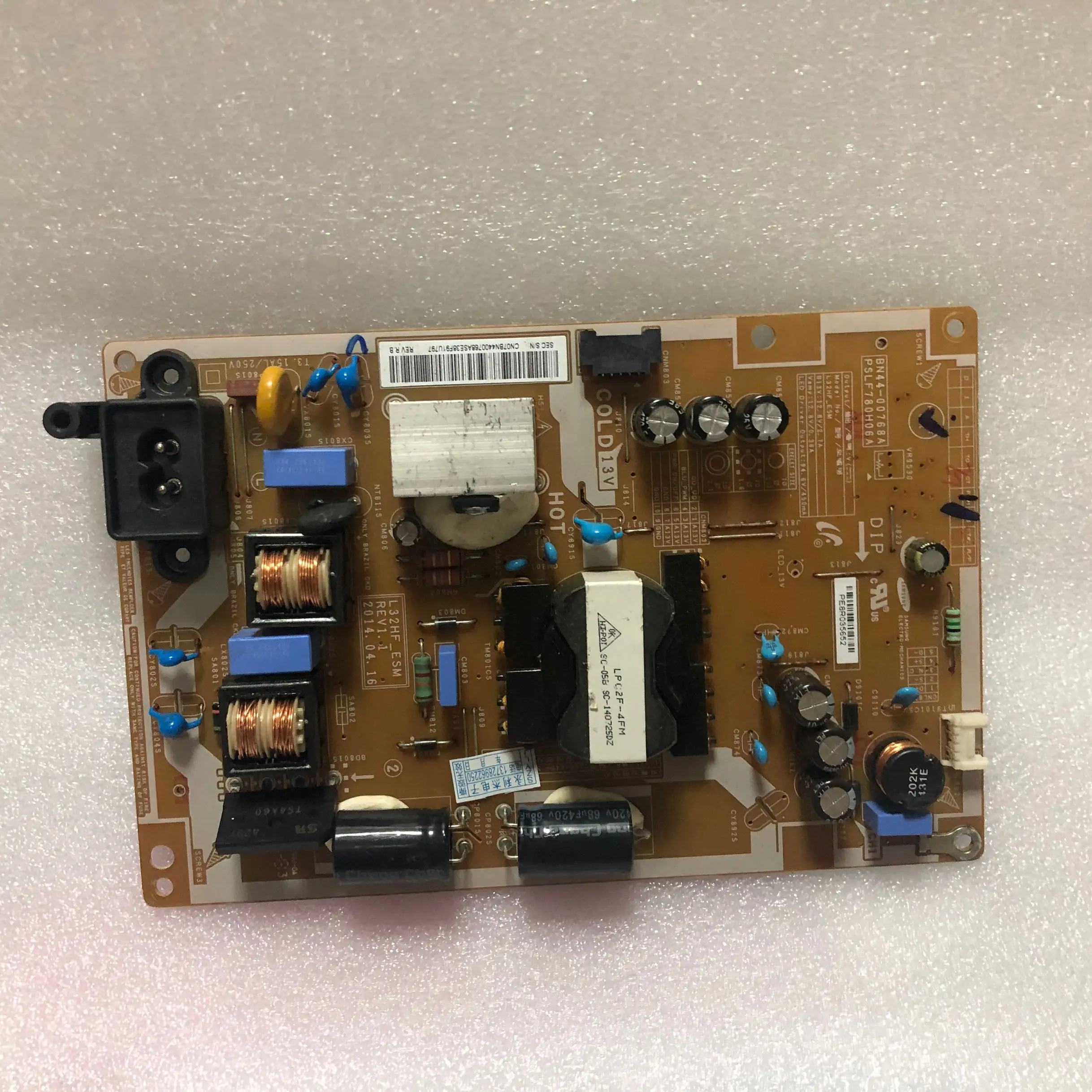1pcs/lote Good quality Original genuine UN32H5203A power board PSLF780H06A BN44-00768A | Обустройство дома