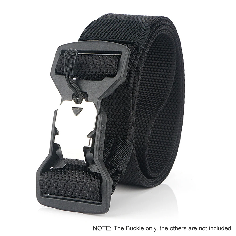 

Universal Magnetic Buckle Belt Side Release Buckle Adjustable DIY Belt Nylon Magnet Adjustable Durable Practical For Hunting