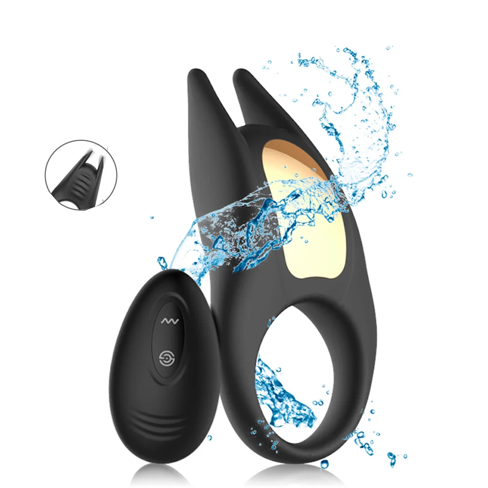 

Male Cock Ring Vibrate Penis Cockring Vibrating Clitoris Stimulate Delay Ejaculation Sex Toy For Men Wireless Remote Control