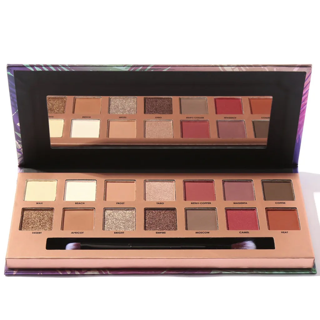 Focallure 14 цветов перламутровые цветные тени для век пудра палитра набор бровей век|