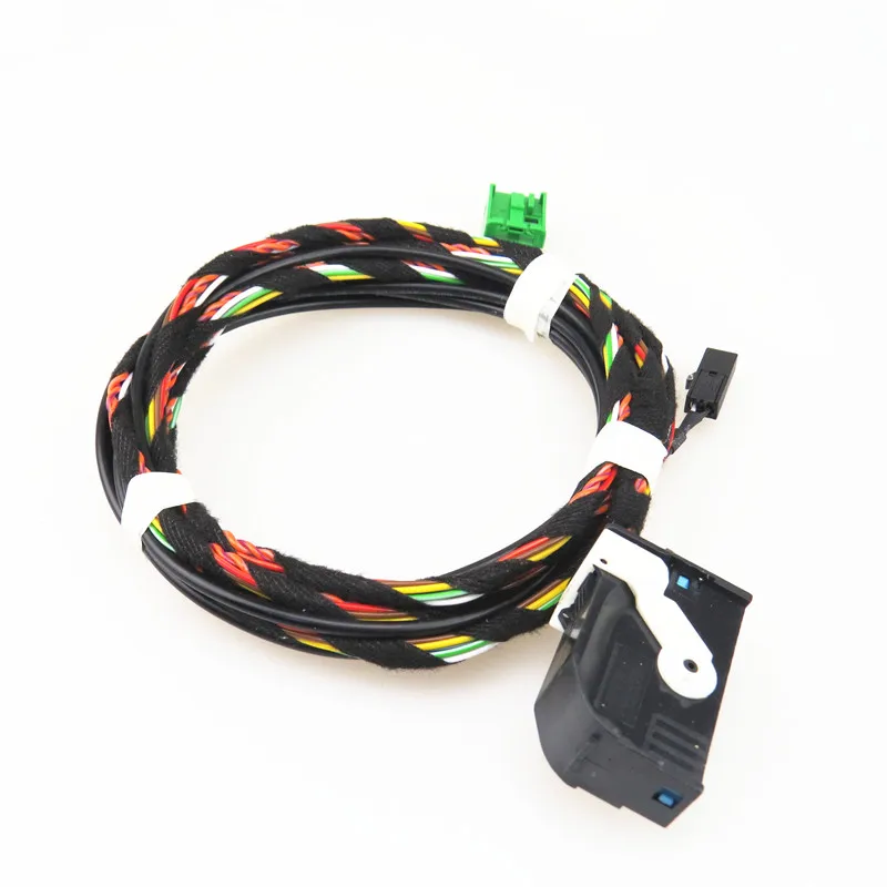 Автомобильный Bluetooth-модуль AZQFZ провод с жгутом для VW Scirocco Tiguan Touran T5 Polo Eos CC Golf GTI MK5 MK6