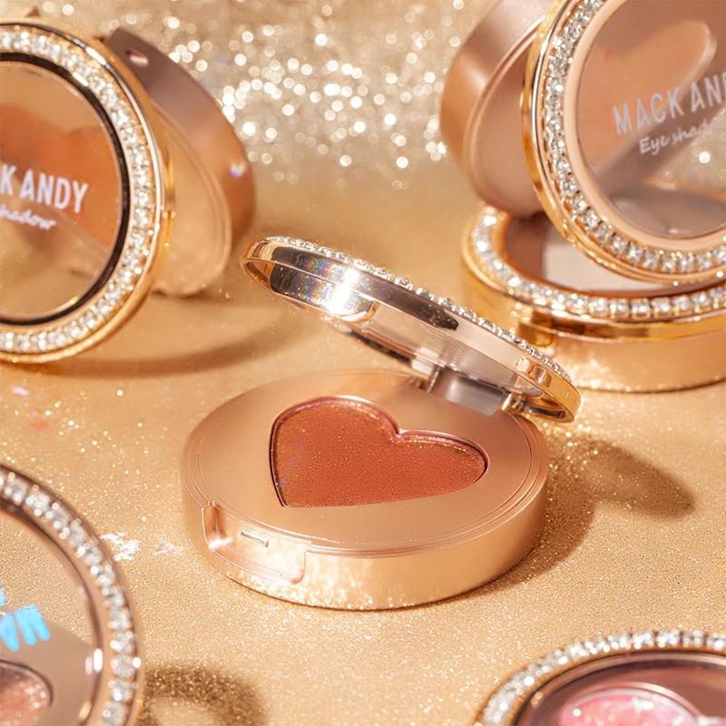 

Love Bright Diamond Eyeshadow Palette Glitter Sequins Shiny Eye Makeup Long Lasting Waterproof Soft Touch Pigmented Eye Cosmetic