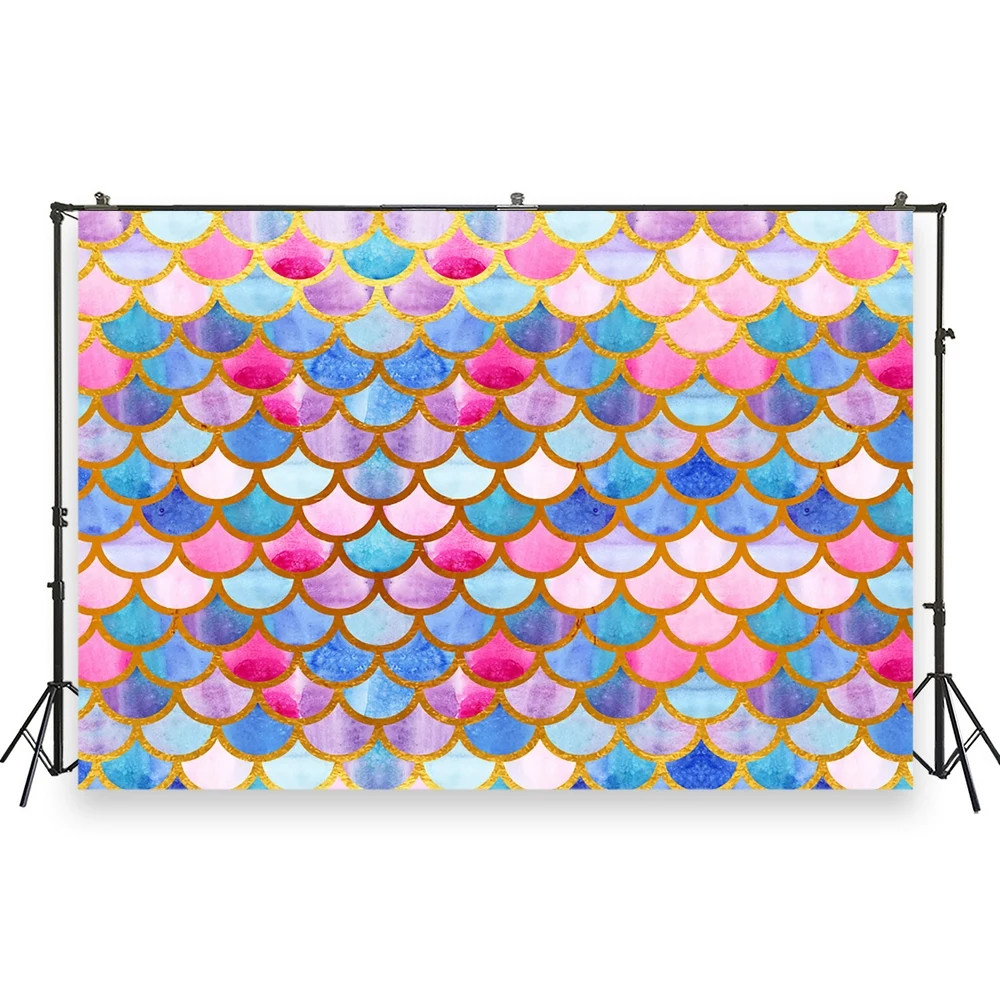 Фотофон HUAYI для новорожденных день рождения волнистый фон фотосъемки с