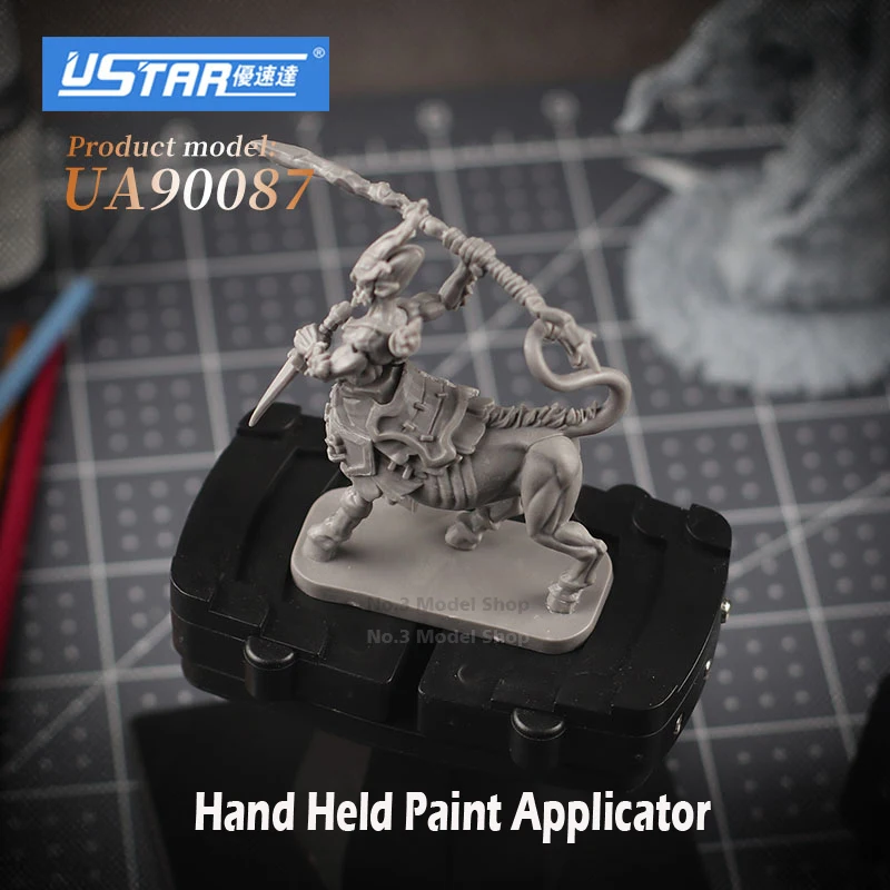 Soldier Models Miniature Model Chess Pieces Hand Held Paint Applicator Hobby Painting Tool |