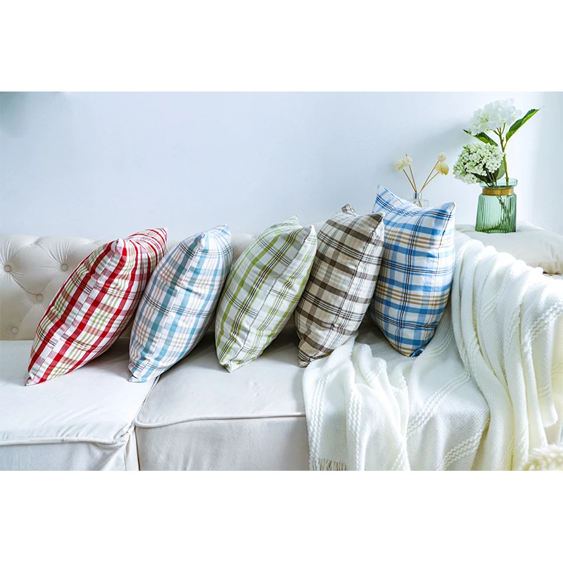 

Pillow Cover Geometric Cushion Cover 45x45cm Sofa Decorative Throw Pillows Living Room Housse De Coussin Nordic Home Decor Blue