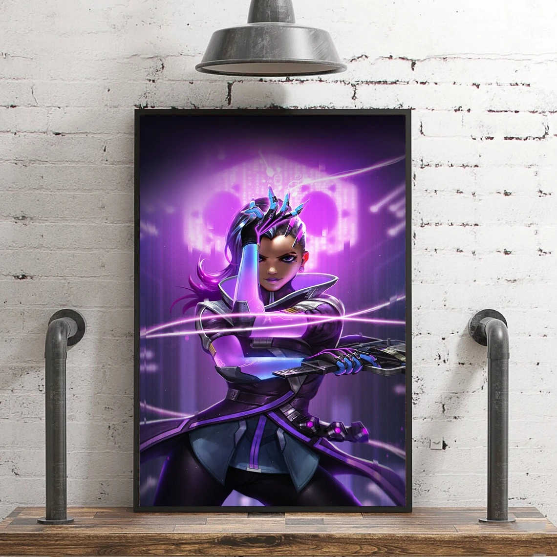 Overwatch игровой плакат альтернативная Картина на холсте искусство для дома (без
