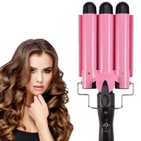 3 barrels hair curling iron automatic perm splint ceramic hair curler hair waver curlers rollers styling tools hair styler wand