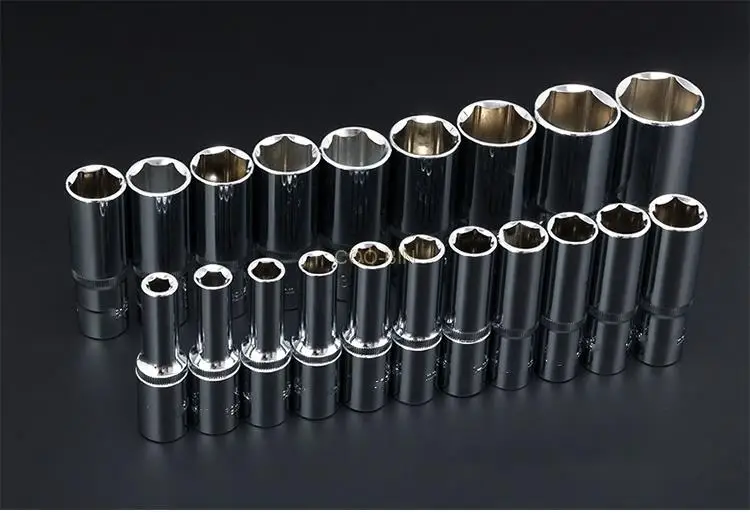 Электрический гаечный ключ 1/2 дюйма набор удлиненных шестигранных головок