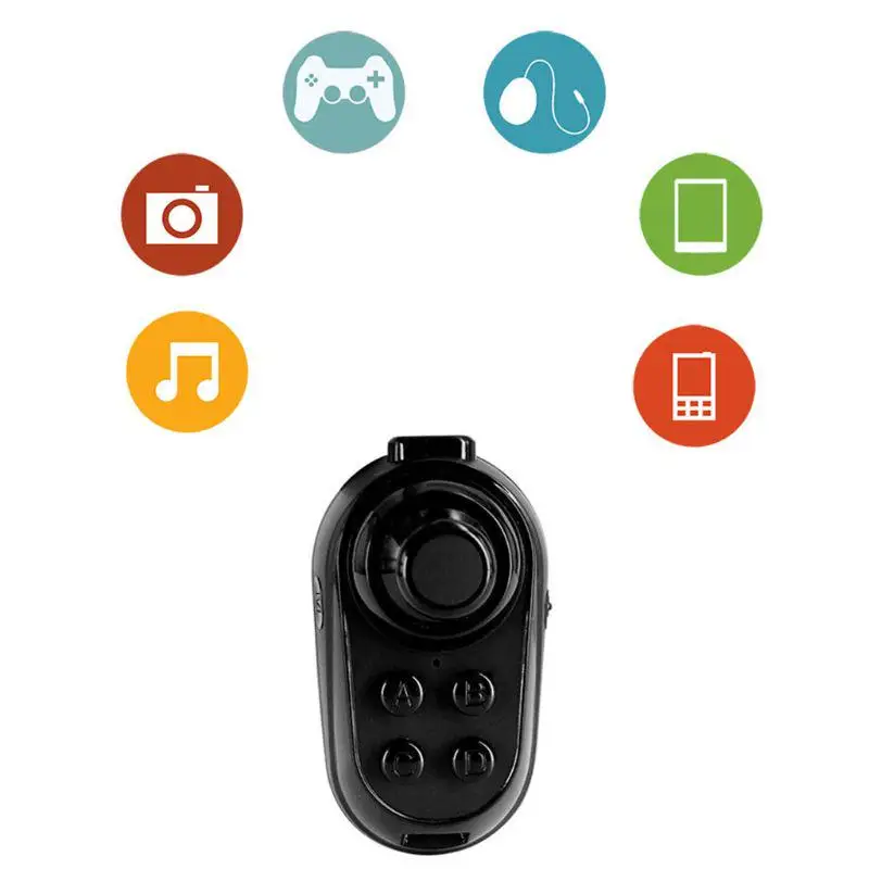 

Bluetooth 4.0 VR Controller Wireless Gamepad Joystick Gaming Remote Control for lOS and Android smartpho R1 Ring shape 3D