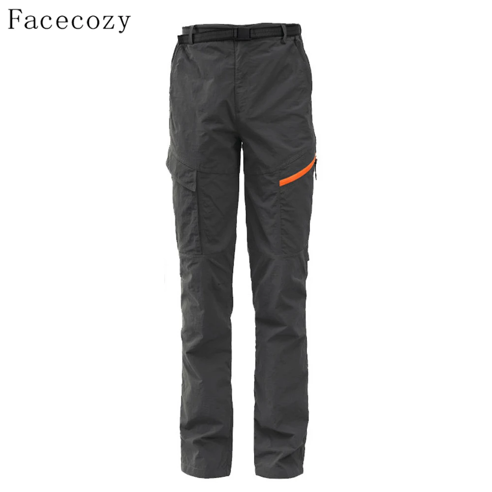 Мужские и женские штаны для походов кемпинга Facecozy летние быстросохнущие дышащие