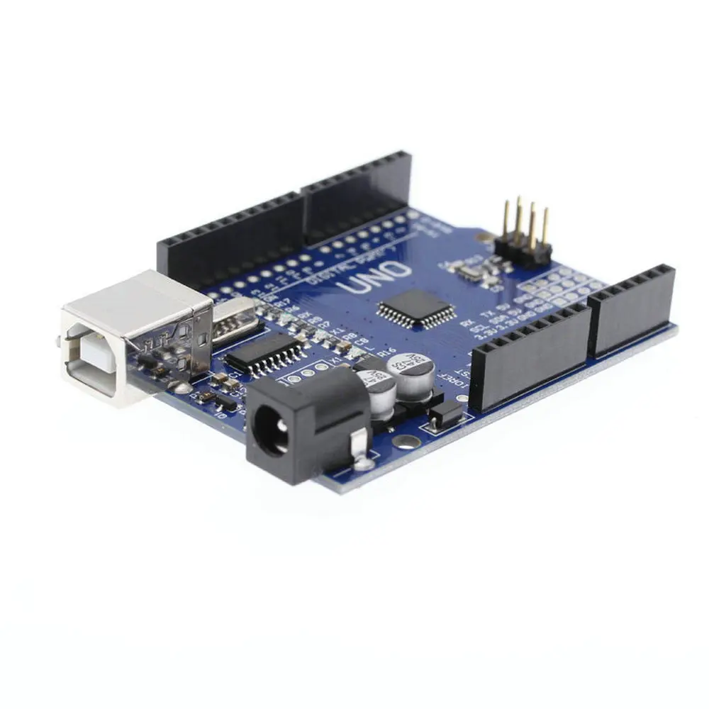Макетная плата UNO R3 MEGA328P CH340G чип 16 МГц для arduino с USB кабелем совместим MEGA 2560 R3|Детали