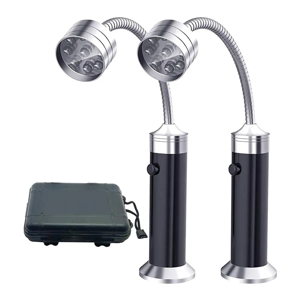 Суперъяркая Светодиодная лампа с магнитным основанием гибкая для гриля барбекю