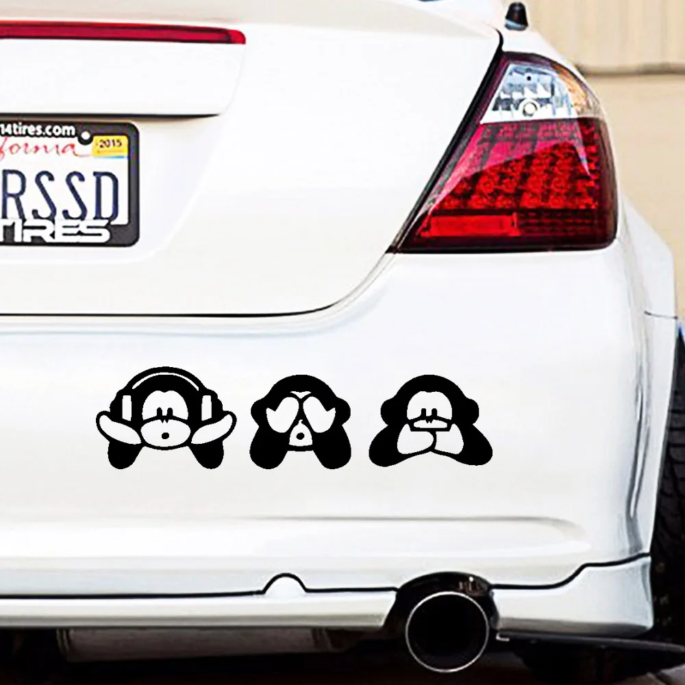Веселые наклейки на автомобиль виниловые окна автомобиля лидер продаж|Наклейки