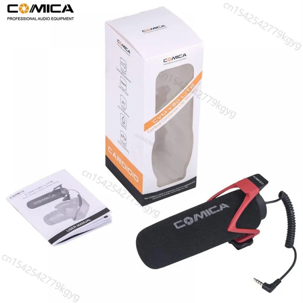 Микрофон Comica CVM-V30 LITE конденсаторный микрофон для цифровой зеркальной камеры Canon