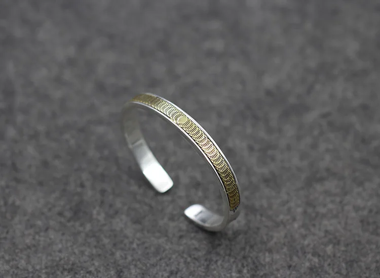 925 серебро браслет персонализированные ретро моды Индийский стиль высокого