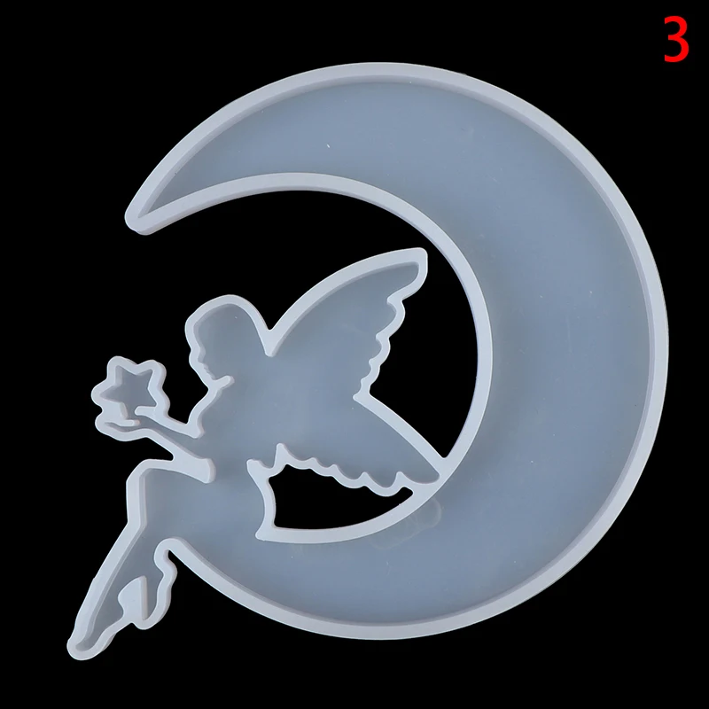 

1pcs Resin Crystal Epoxy Mold Animal Moon Casting Silicone Mould DIY Crafts Decoration Making Tools
