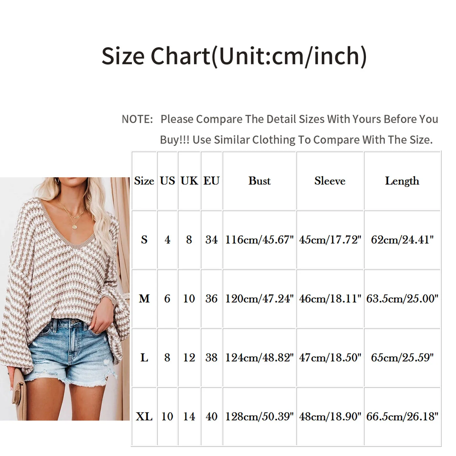 

New 2021 Women Knitted Sweater Women Long Sleeve Loose Stripe Knitting Casual Pullover Autumn Top Blouse Jumper Fashion Design