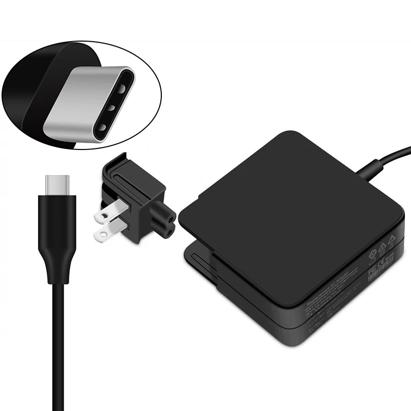 65 Вт usb type-C адаптер переменного тока зарядное устройство Блок питания для Dell/для Xiaomi air/Для huawei Matebook/спектр/Для lenovo/для Macbook