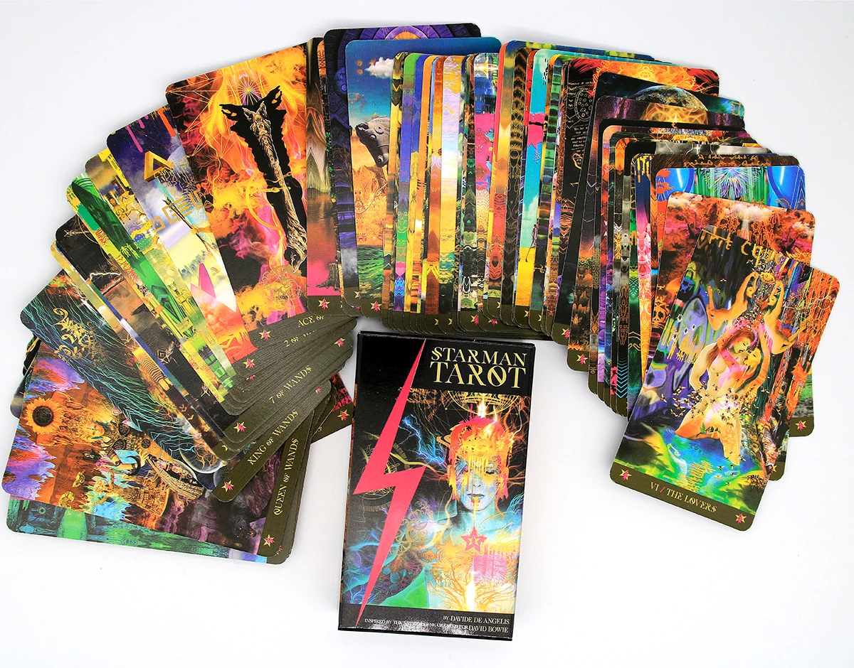 78 карточная колода Starman Tarot Davide De Angelis с нетерпением ожидаемый набор Таро