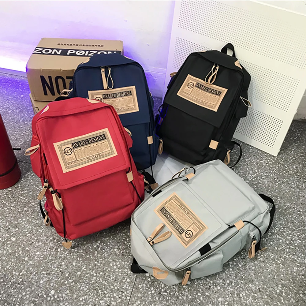 Вместительный рюкзак унисекс в стиле хип хоп с надписью|Мужские рюкзаки| |