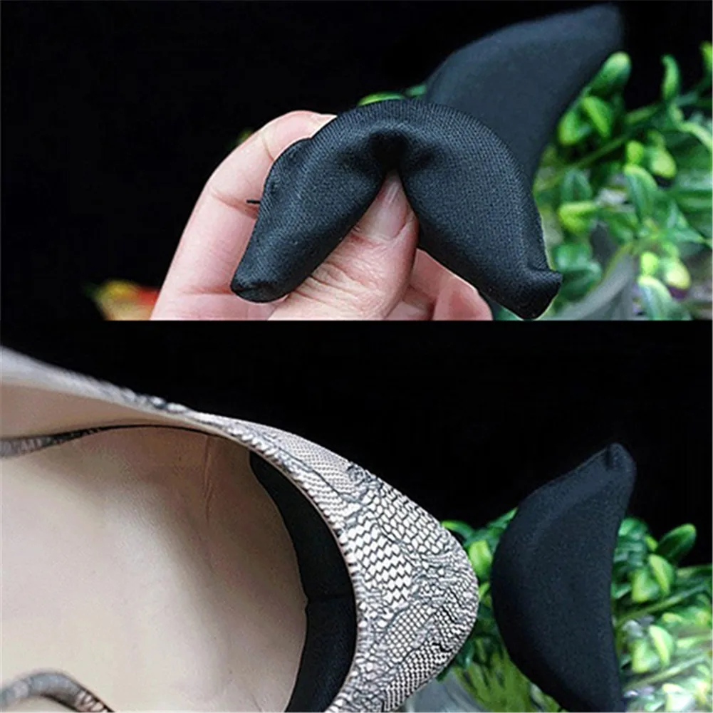 

1Pair Sponge Forefoot Insert Toe Plug Half Forefoot Cushion Anti-pain Big Shoes Toe Front Long Top Filler Shoes Adjustment