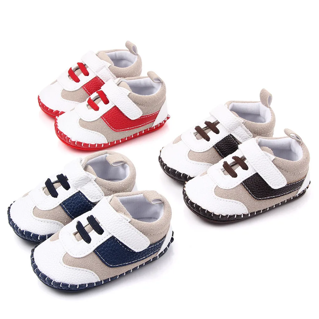 Обувь для маленьких мальчиков и девочек удобная разноцветная модная обувь