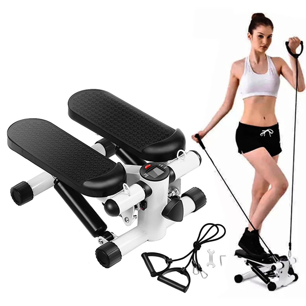 

Honhill Mini Fitness Horizontal Stepper With LCD Display Indoor Cycling Bike Stepper Apparatus For Home Gym Aerobic Exercise