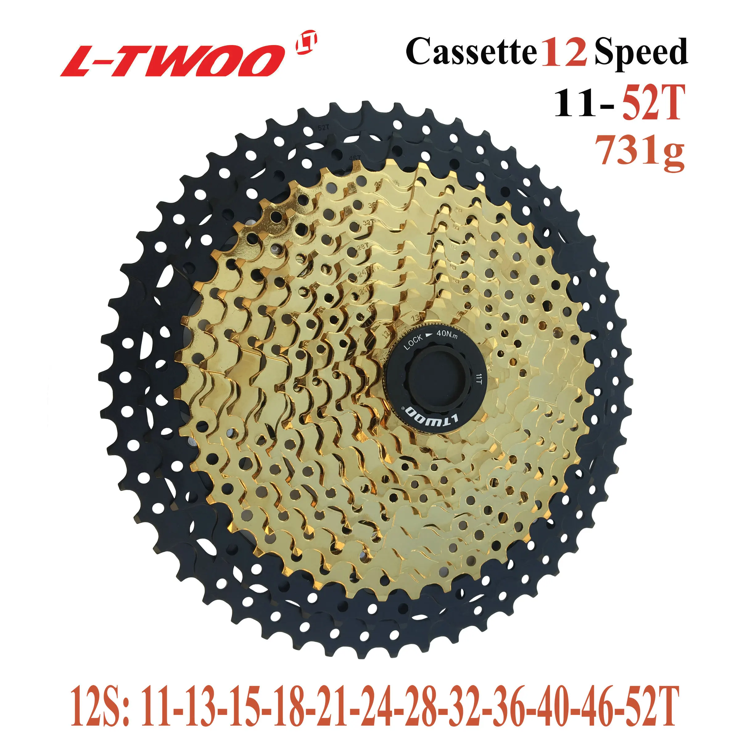 

LTWOO ZRACE Bicycle Cassette 9 10 11 12 Speed MTB bike freewheel 11-36T/11-42T/46T/11-50T/11-52T for ALIVIO / DEORE / SLX / XT
