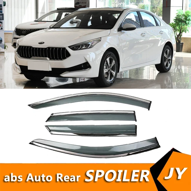 

For KIA K3 2019 Window Visor Vent Shades Sun Rain Deflector Guard For KIA K3 Auto Accessories 4PCS/SET