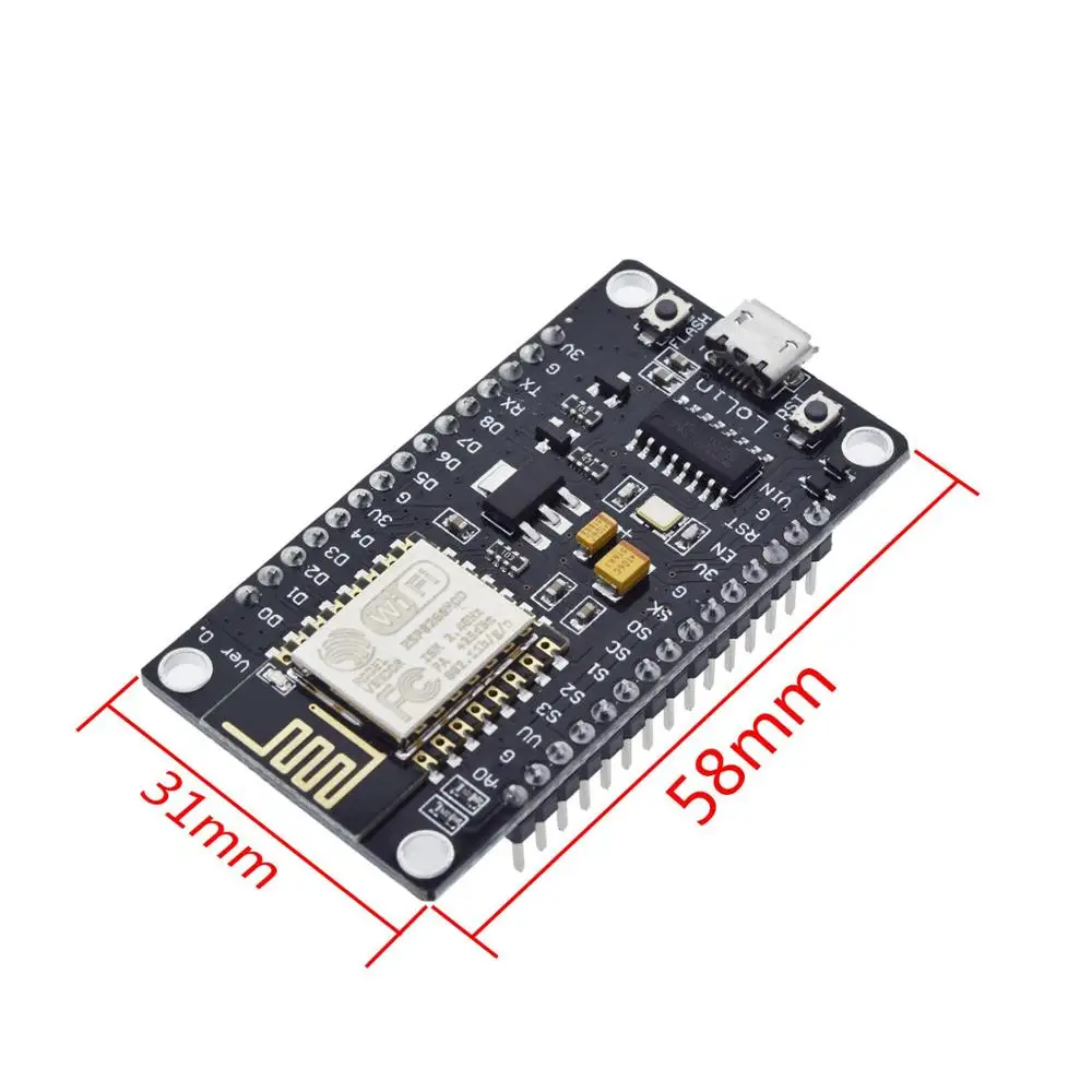 Беспроводной модуль CH340 NodeMcu V3 Lua wifi Интернет вещей макетная плата на основе ESP8266 для Arduino