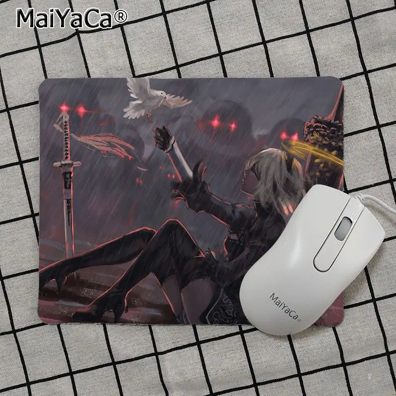 Maiya высокое качество NieR Automata YoRHa ноутбук игровые мыши коврик для гладкий блокнот