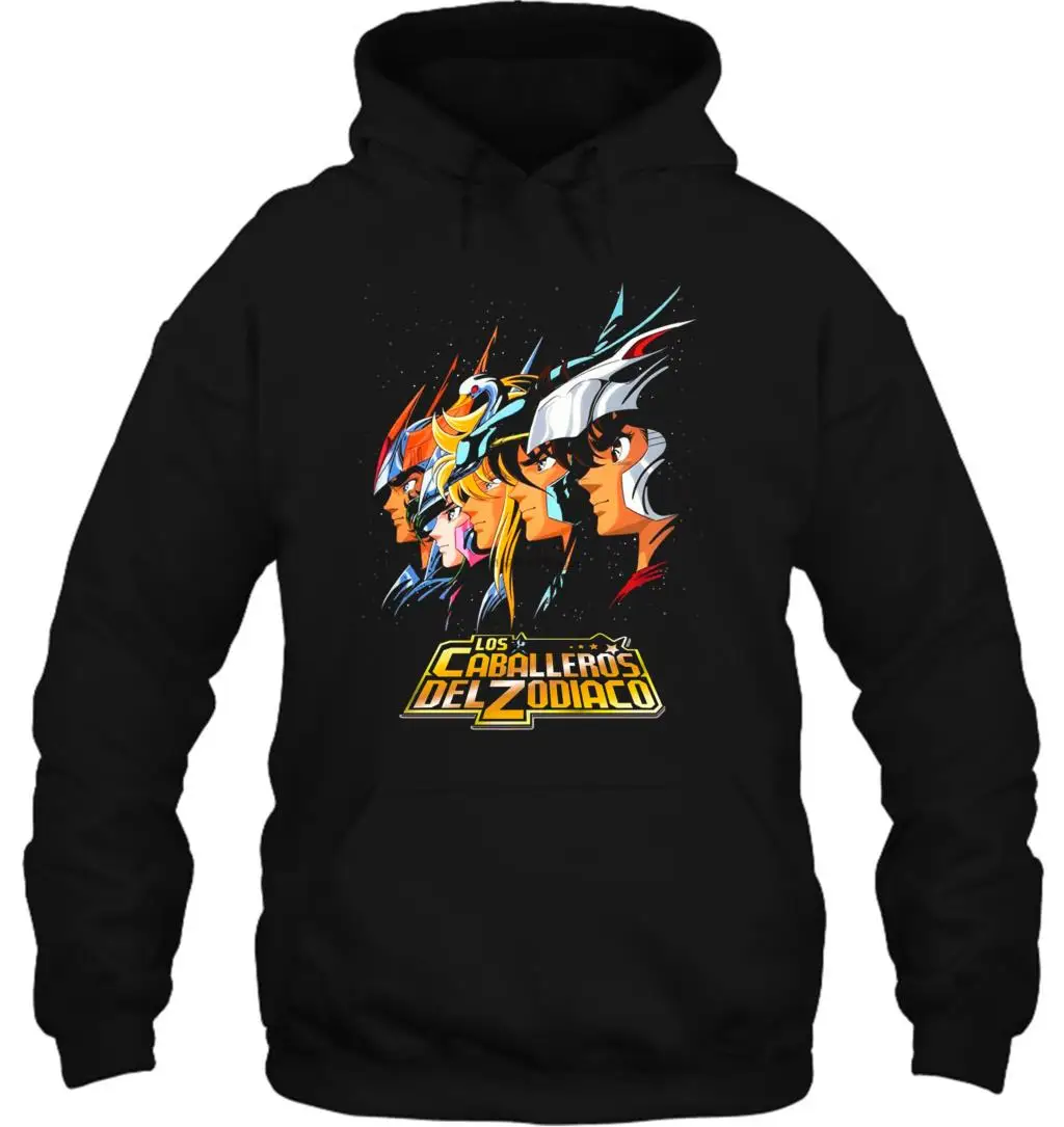 Мужская толстовка с капюшоном Стильная мужская принтом &quotРыцари зодиака&quot