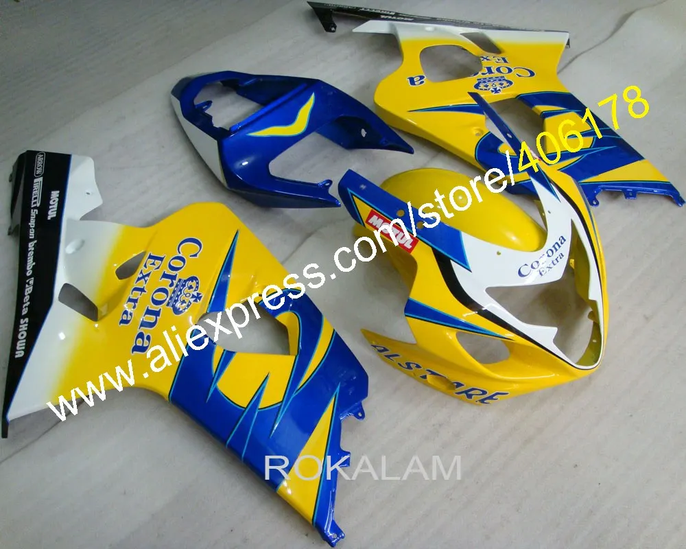 

GSXR600 Fairing Kit For Suzuki GSXR750 2004 2005 K4 GSXR600 GSXR750 04 05 Bodykits (Injection Molding)