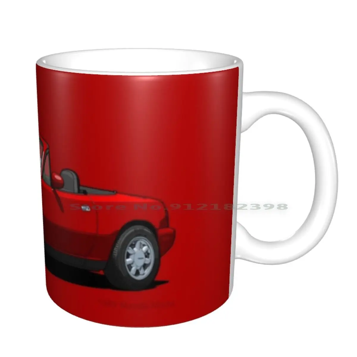 Классические красные керамические кружки Mazda Mx-5 Miata кофейные чашки кружка для