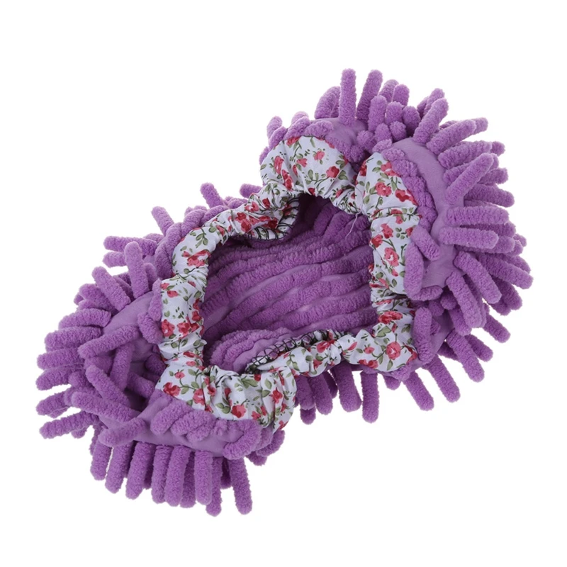 

2Pcs Mop Shoe Cover Dusting Floor Cleaner Cleaning & 50Pcs 10X10cm Cookie Packaging Lace Candy Self-Adhesive Bags