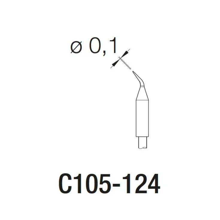 

Оригинальный JBC жало паяльника C105-124 для сварки