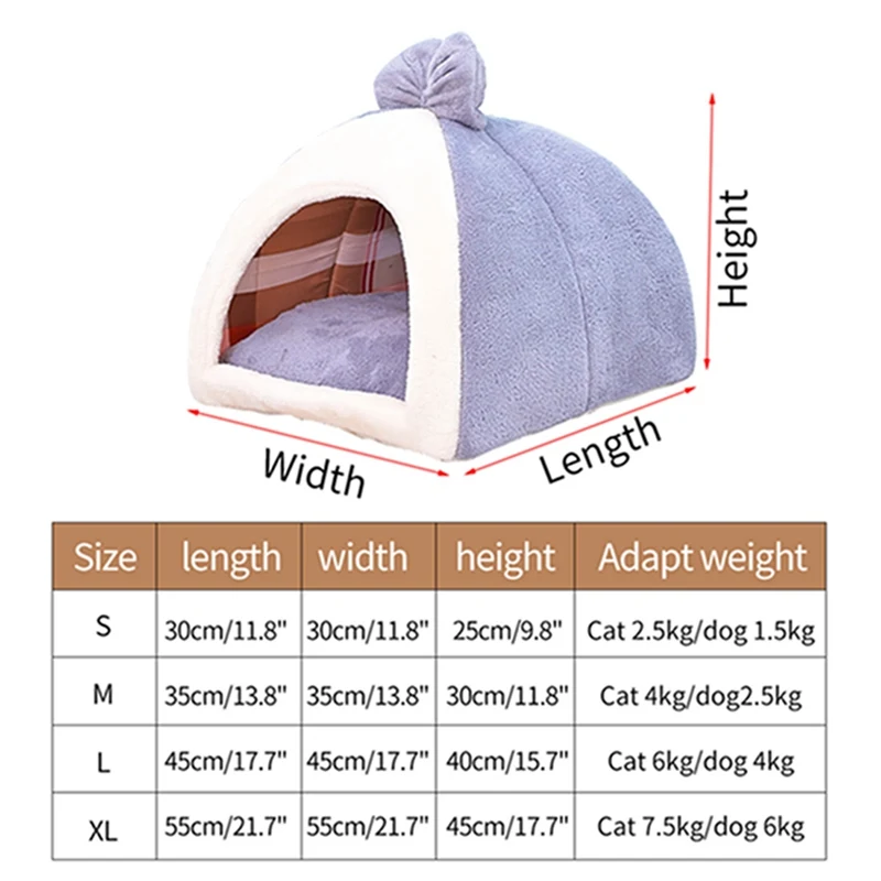 New Dog House Breathable Beds Comfortable Dogs Kennels Warm Puppy Supplies Cartoon Shape for Cat Pet | Дом и сад