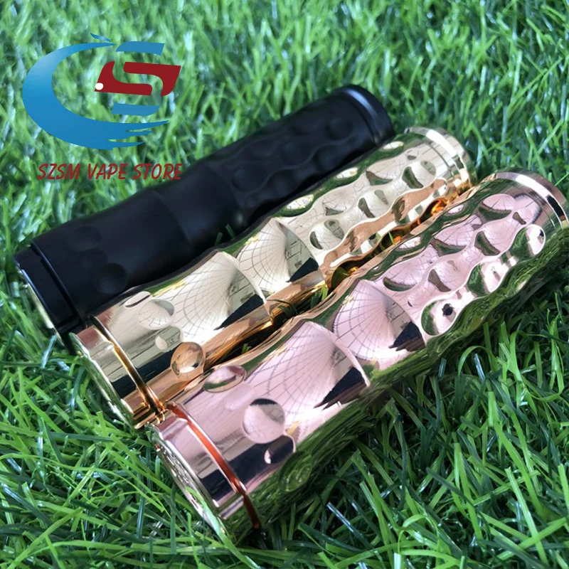 Новейший RockVape Atoll Mod V1.5 Vape ручки mod 18650 батарея испаритель латунный материал 25 мм vs