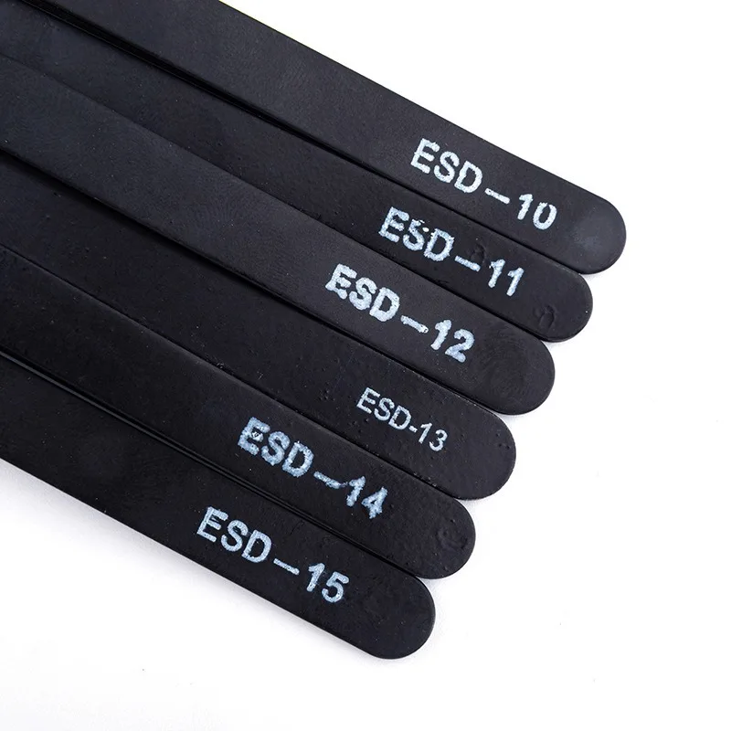 

1Set Precision Tweezers Tweezers For Soldering Eyebrow Curved Tweezers Anti-Static Tweezers Sticker Cooking Tweezers