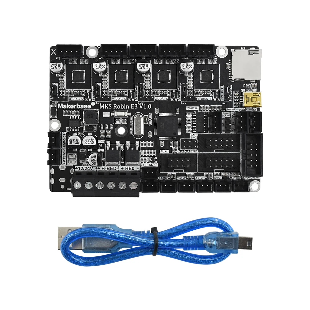 MKS Robin E3 V1.0 32 бит плата управления интегрированная TMC2209 UART режим обновления 3D части принтера материнская