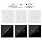 Умный светильник ключатель с сенсорной панелью, 123 клавиш, Wi-Fi, голосовое управление, совместим с Alexa Echo Google Home