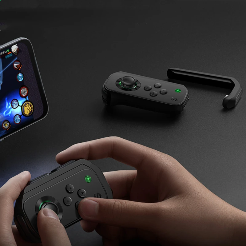 original black shark gamepad 3 left gamepad adapter for huawei xiaomi redmi realme oneplus gaming handle android adapter free global shipping