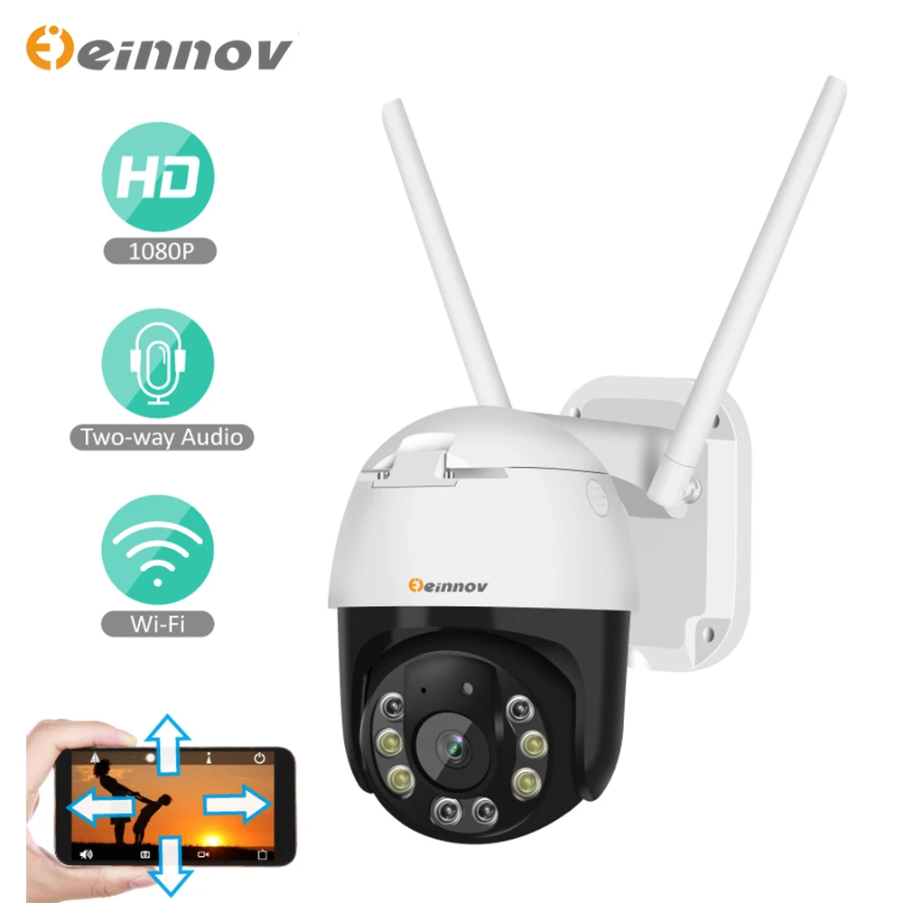 Einnov камера видеонаблюдения CCTV уличная ip PT Yoosee Onvif домашняя беспроводная
